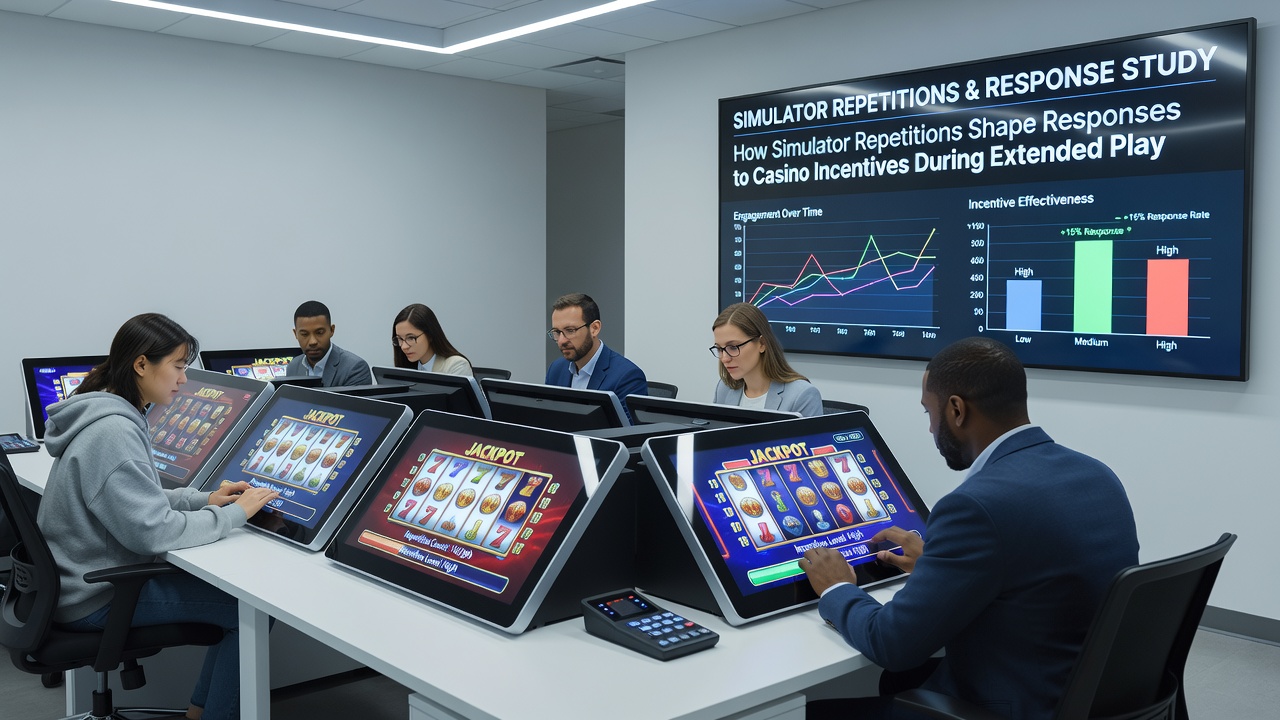 Simulator-Training am Blackjack-Tisch mit Fokus auf Bonusreaktionen
