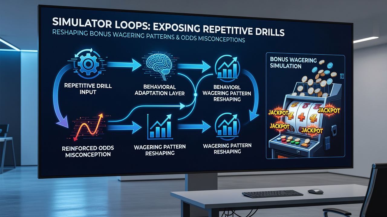 Analyse von Quotenfehlvorstellungen: Grafiken aus Simulator-Trainings zeigen veränderte Wettmuster