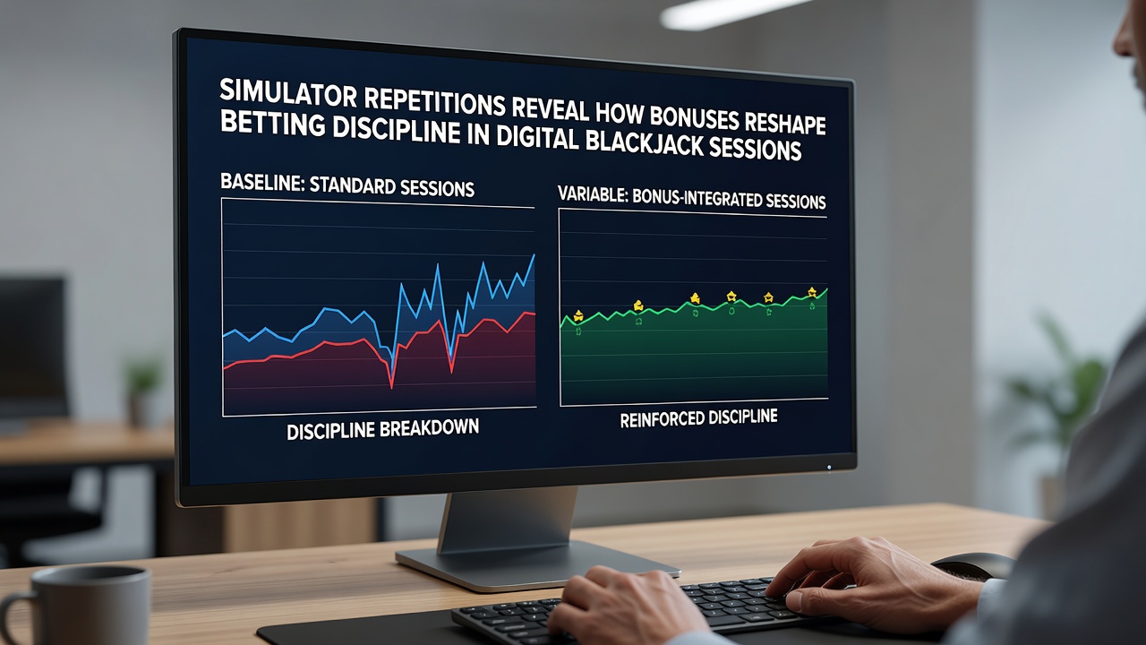 Detaillierte Simulator-Analyse zu Bonus-Effekten auf Blackjack-Einsätze